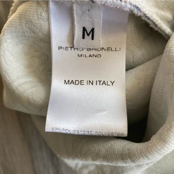 💋 Pietro Brunelli floral formal maternity dress 👗 M - Picture 11 of 11